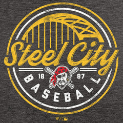 Pittsburgh Pirates Hometown Collection Steel City T-Shirt | MLB Discount