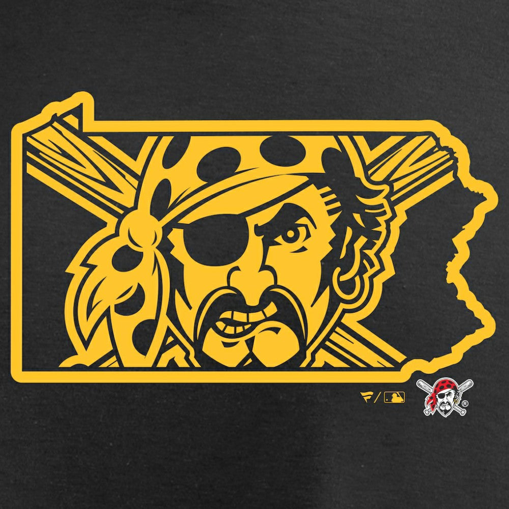 Pittsburgh Pirates Hometown Collection Bucco State Long Sleeve T-Shirt | MLB New