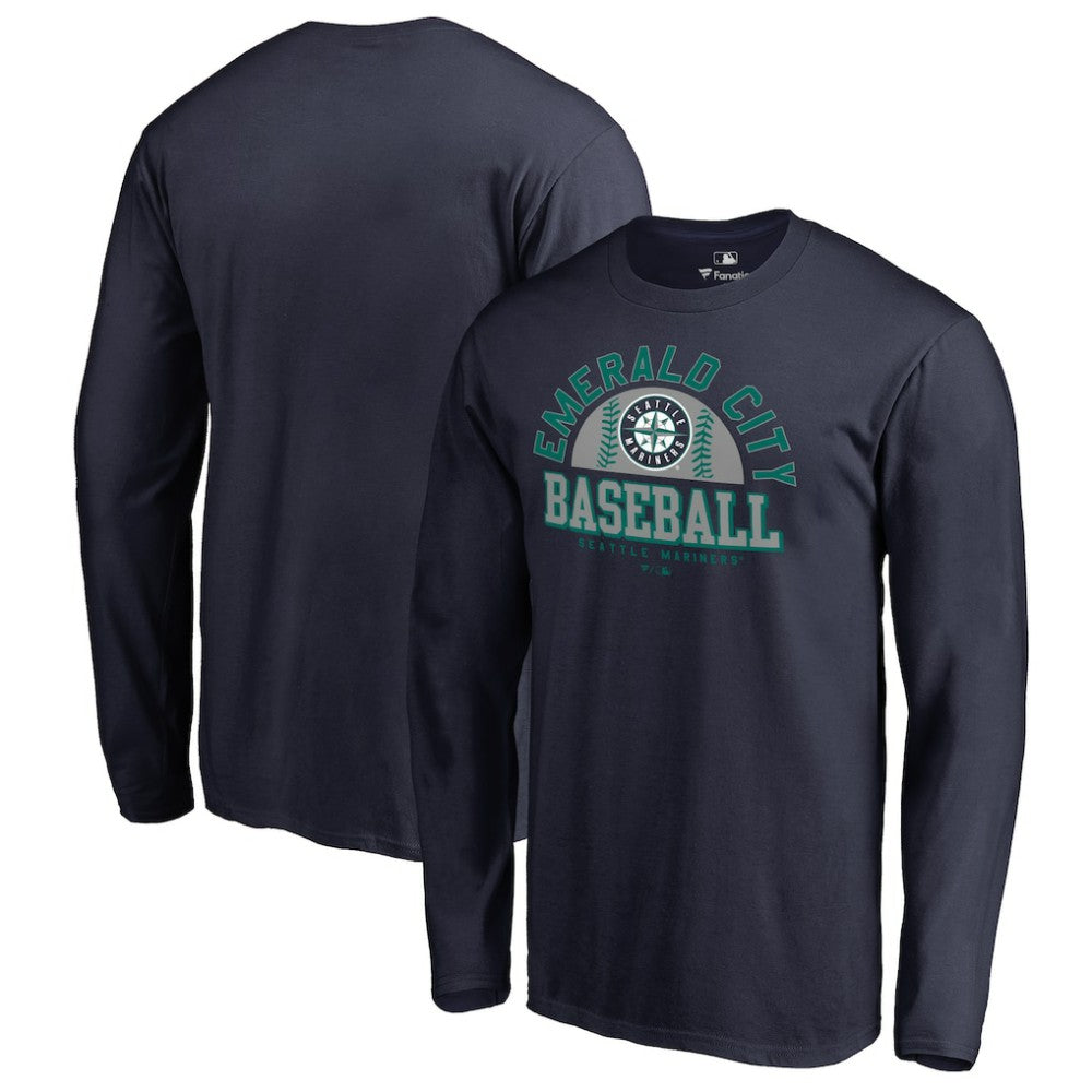 Seattle Mariners Hometown Collection Cascadia Long Sleeve T-Shirt | MLB New