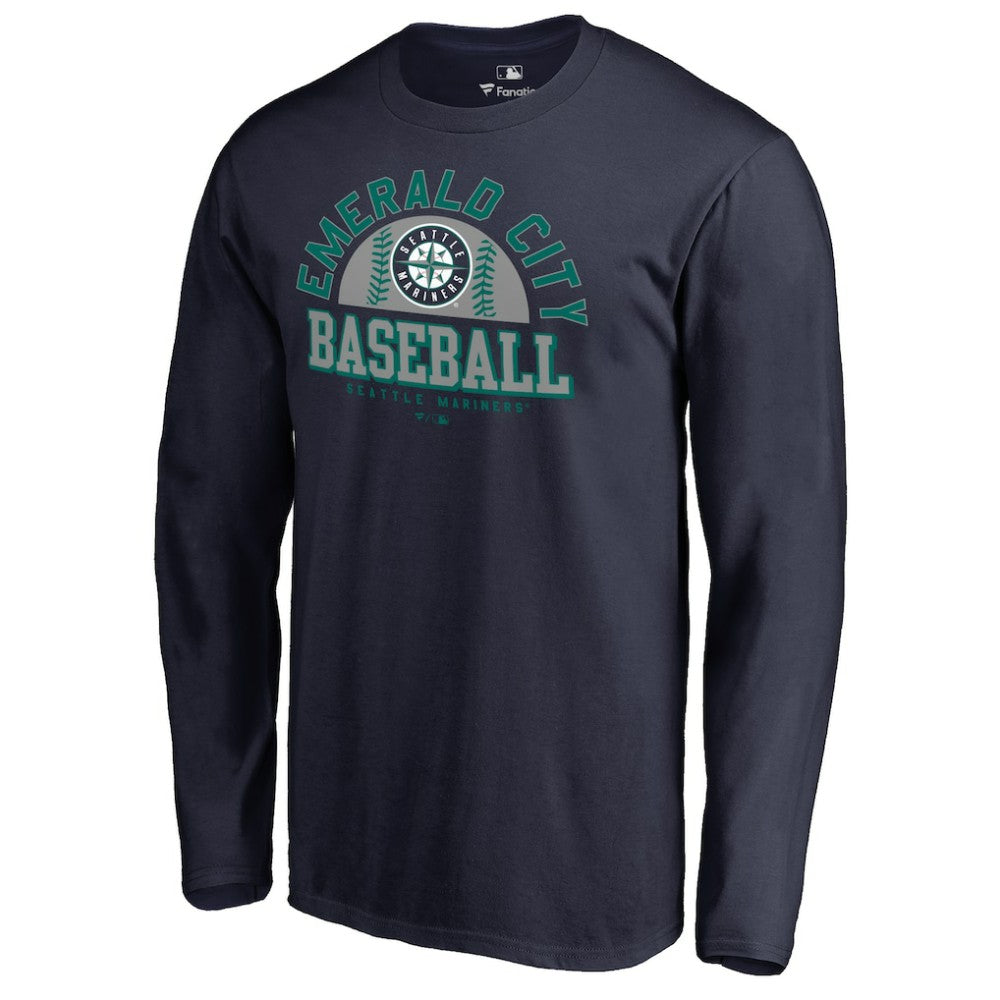 Seattle Mariners Hometown Collection Cascadia Long Sleeve T-Shirt | MLB New