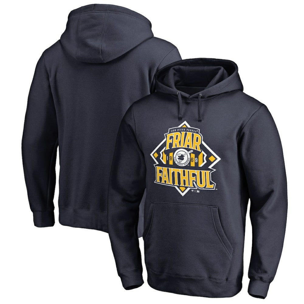 San Diego Padres Hometown Collection Friar Faithful Pullover Hoodie | MLB Shop