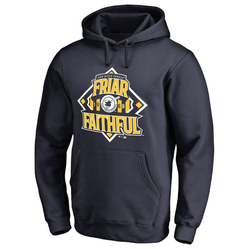 San Diego Padres Hometown Collection Friar Faithful Pullover Hoodie | MLB Shop
