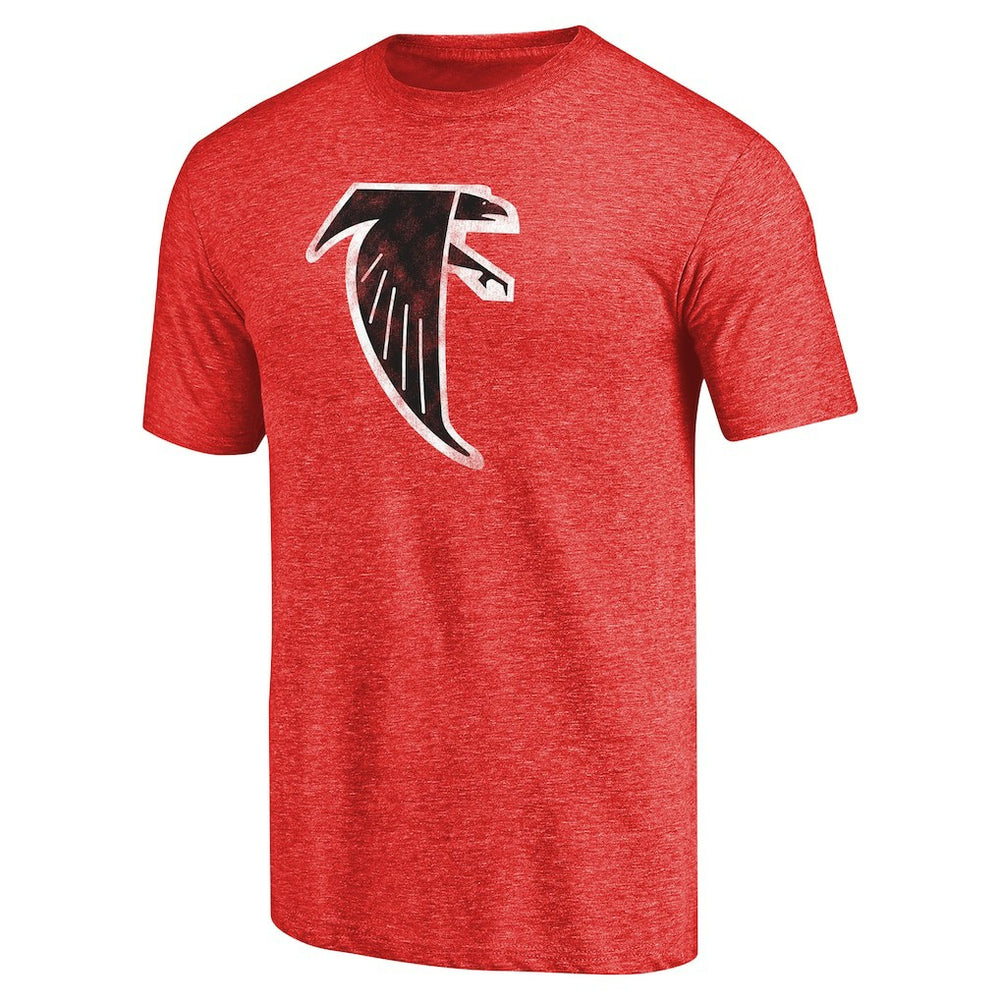 Atlanta Falcons  Throwback Logo Tri-Blend T-Shirt