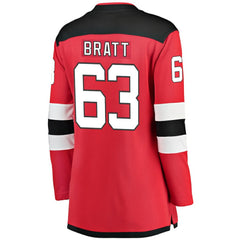 Jesper Bratt New Jersey Devils Fanatics Women's Home Breakaway Player Jersey Online