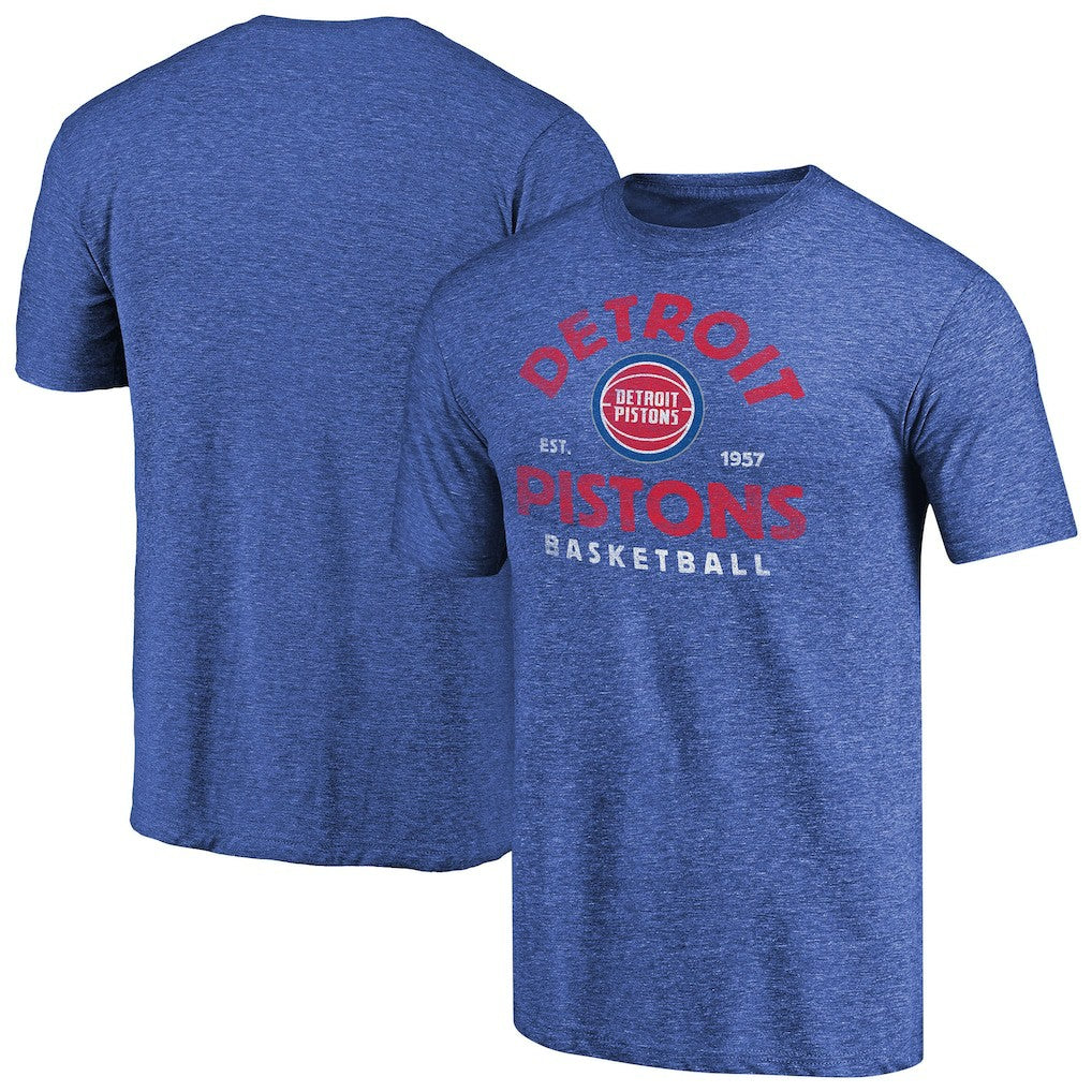 Detroit Pistons Vintage Arch Tri-Blend T-Shirt sale Online