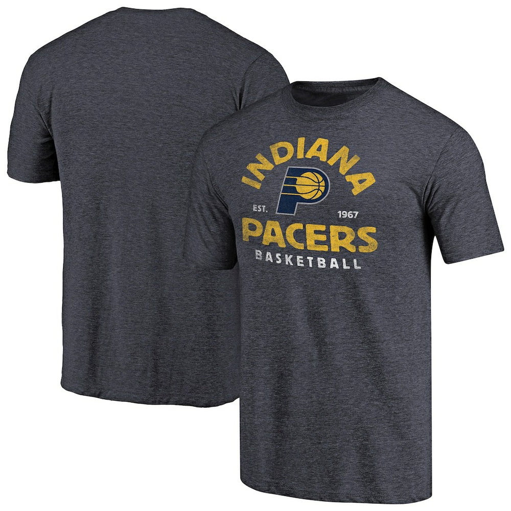Indiana Pacers Vintage Arch Tri-Blend T-Shirt Discount