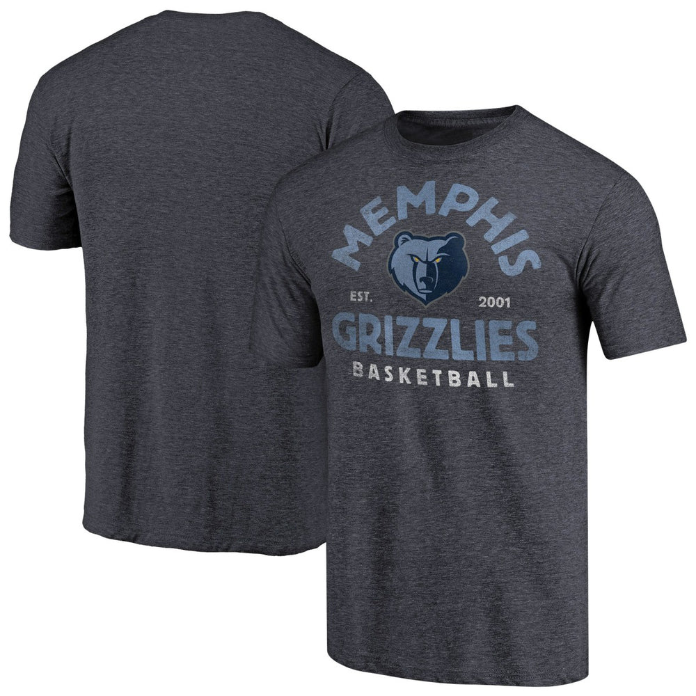 Memphis Grizzlies Vintage Arch Tri-Blend T-Shirt Online