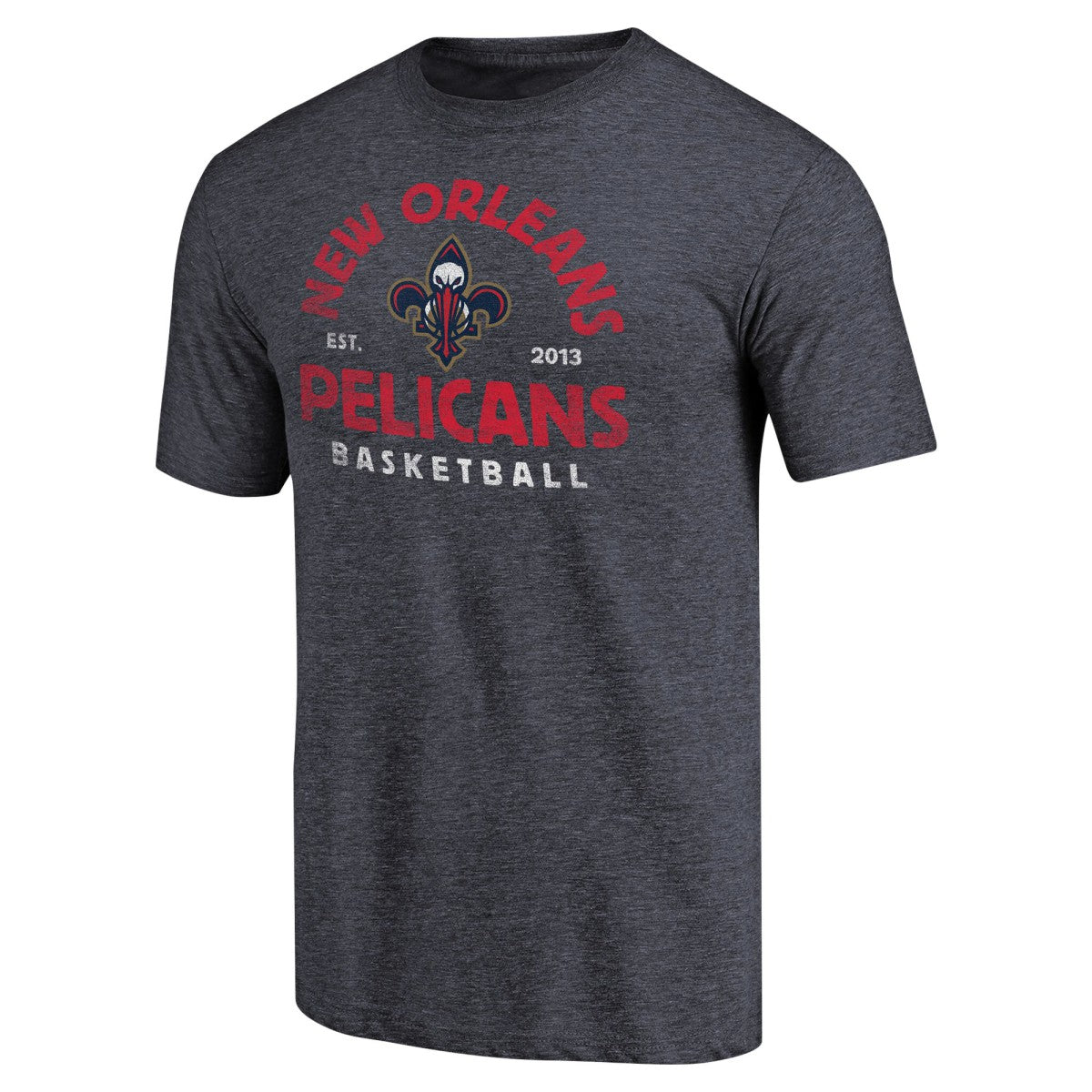 New Orleans Pelicans Vintage Arch Tri-Blend T-Shirt Outlet