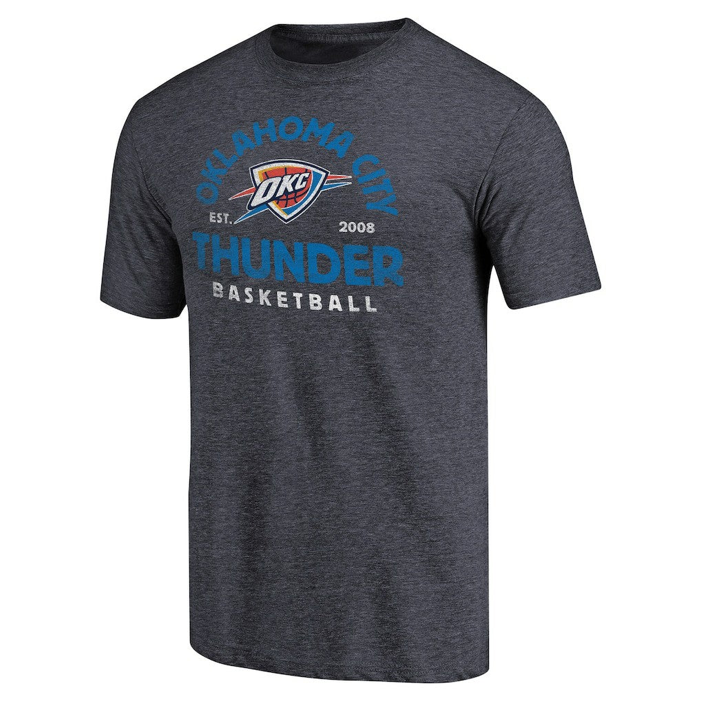 Oklahoma City Thunder Vintage Arch Tri-Blend T-Shirt Outlet