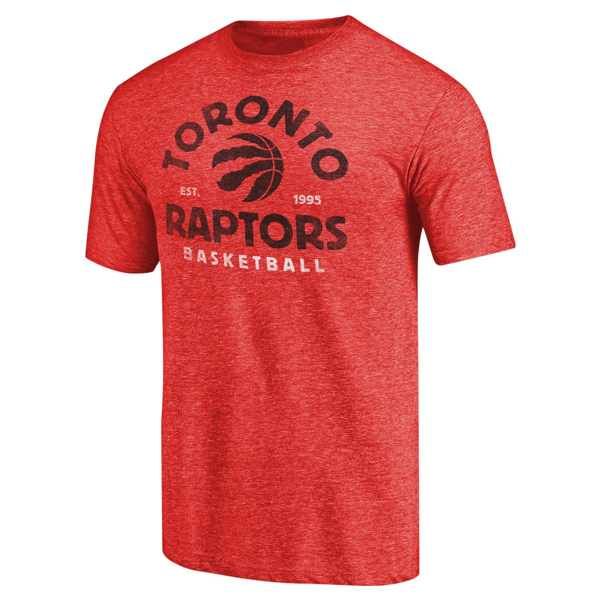Toronto Raptors Vintage Arch Tri-Blend T-Shirt New