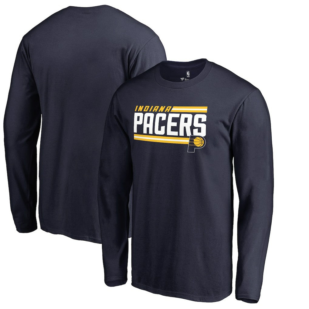 Indiana Pacers Onside Stripe Long Sleeve T-Shirt Online