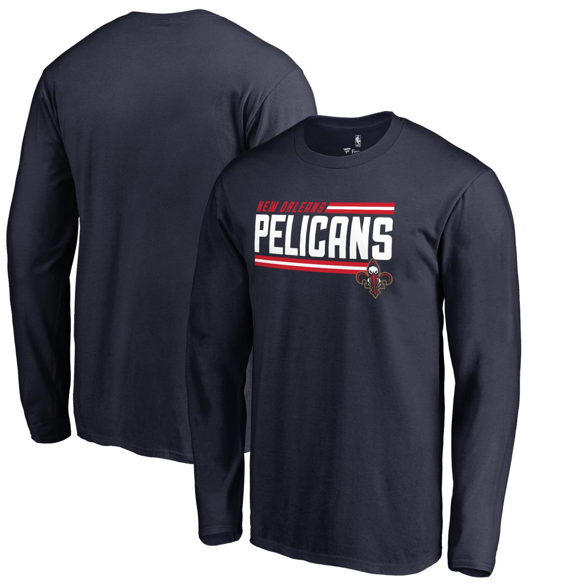 New Orleans Pelicans Onside Stripe Long Sleeve T-Shirt Online