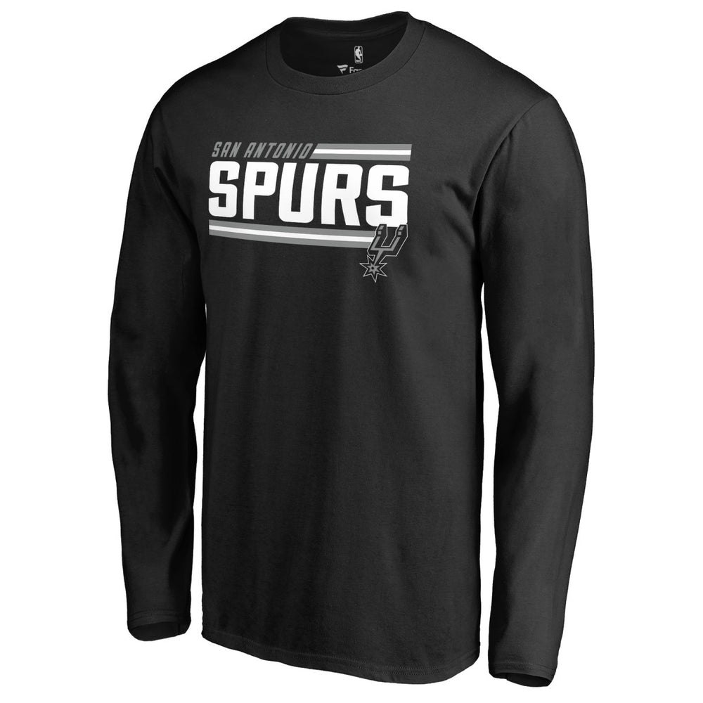 San Antonio Spurs Onside Stripe Long Sleeve T-Shirt Discount