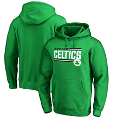 Boston Celtics Onside Stripe Pullover Hoodie Online