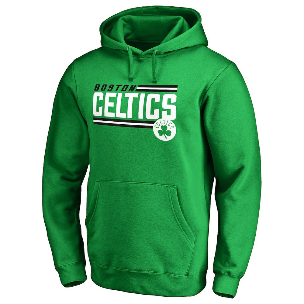 Boston Celtics Onside Stripe Pullover Hoodie Online