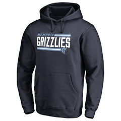 Memphis Grizzlies Onside Stripe Pullover Hoodie On Sale
