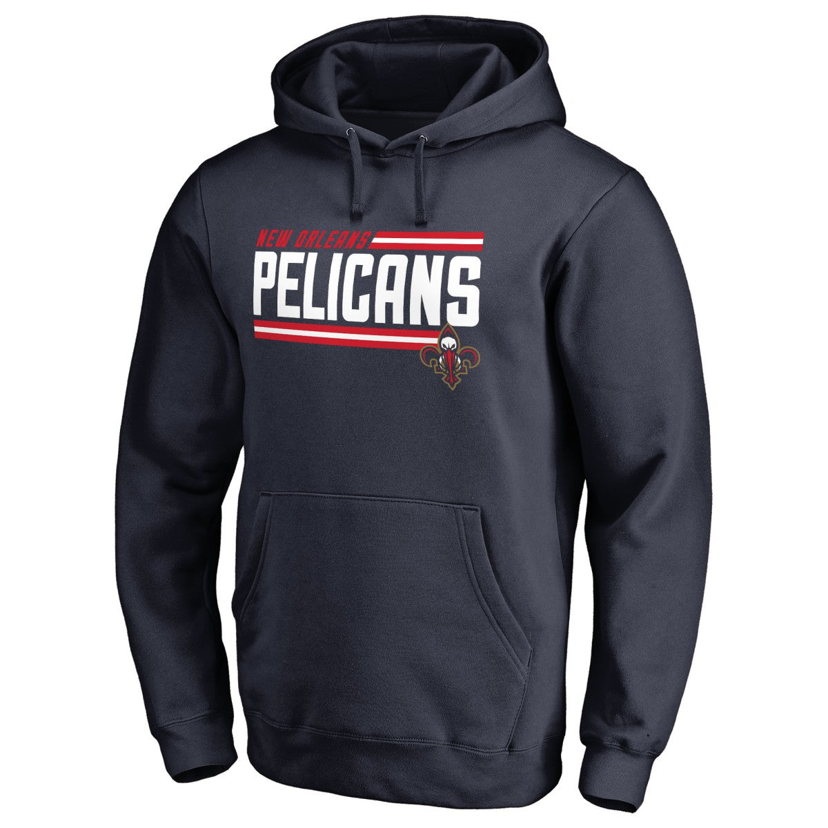 New Orleans Pelicans Onside Stripe Pullover Hoodie New