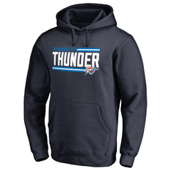 Oklahoma City Thunder Onside Stripe Pullover Hoodie On Sale