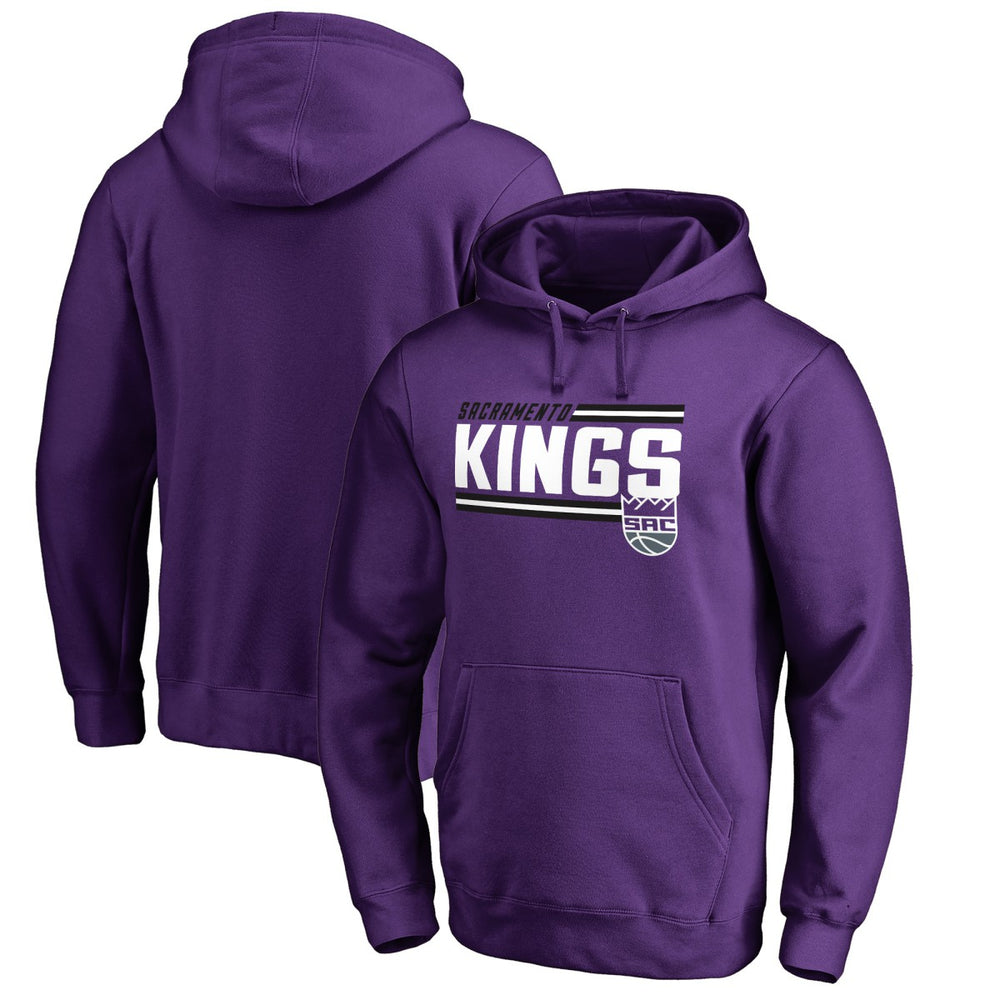 Sacramento Kings Onside Stripe Pullover Hoodie For Sale