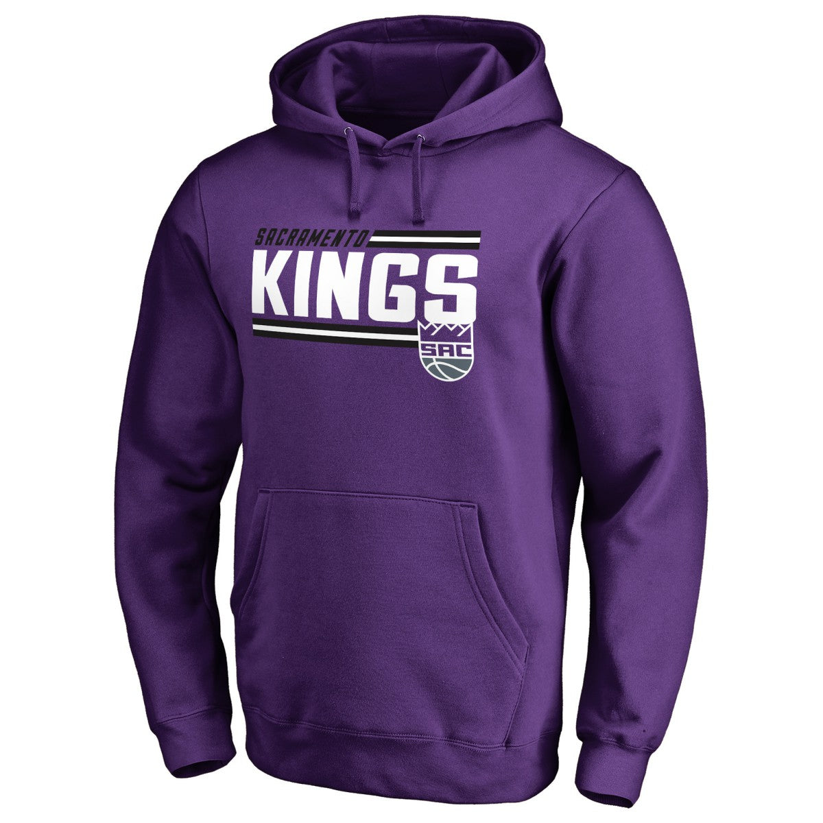 Sacramento Kings Onside Stripe Pullover Hoodie For Sale