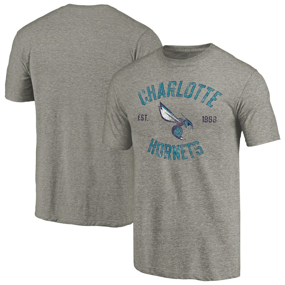 Charlotte Hornets Team Heritage Tri-Blend T-Shirt For Sale