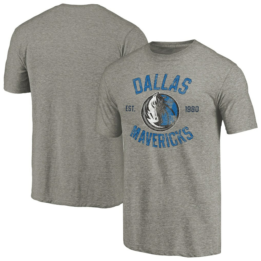 Dallas Mavericks Team Heritage Tri-Blend T-Shirt sale Online