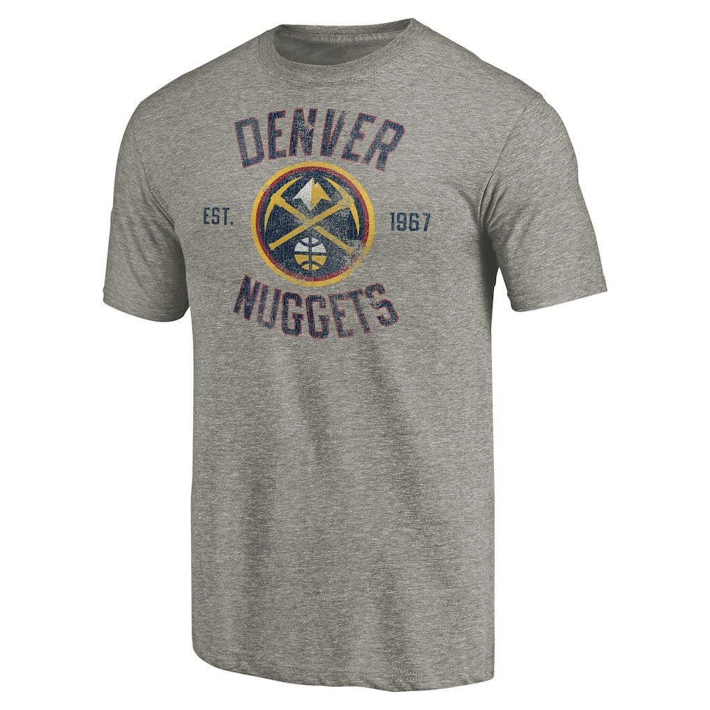 Denver Nuggets Team Heritage Tri-Blend T-Shirt Online