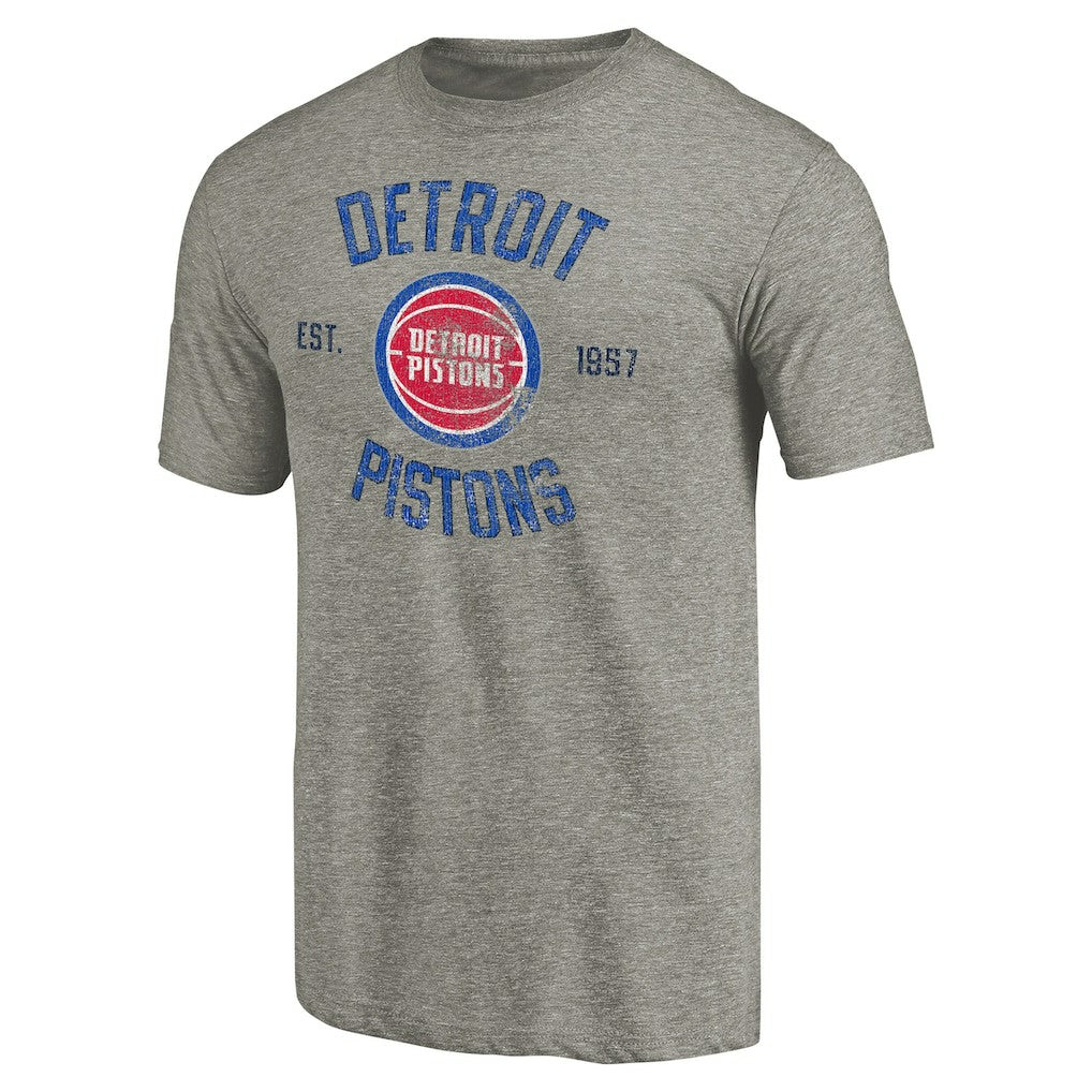 Detroit Pistons Team Heritage Tri-Blend T-Shirt sale On Sale