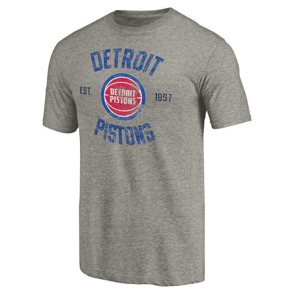 Detroit Pistons Team Heritage Tri-Blend T-Shirt sale On Sale