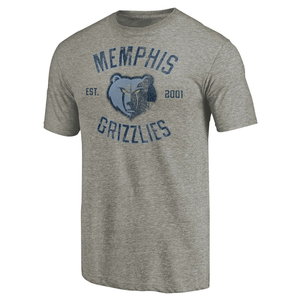 Memphis Grizzlies Team Heritage Tri-Blend T-Shirt On Sale