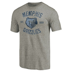 Memphis Grizzlies Team Heritage Tri-Blend T-Shirt On Sale