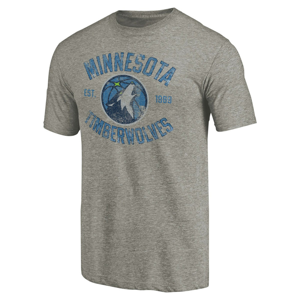 Minnesota Timberwolves Team Heritage Tri-Blend T-Shirt Online