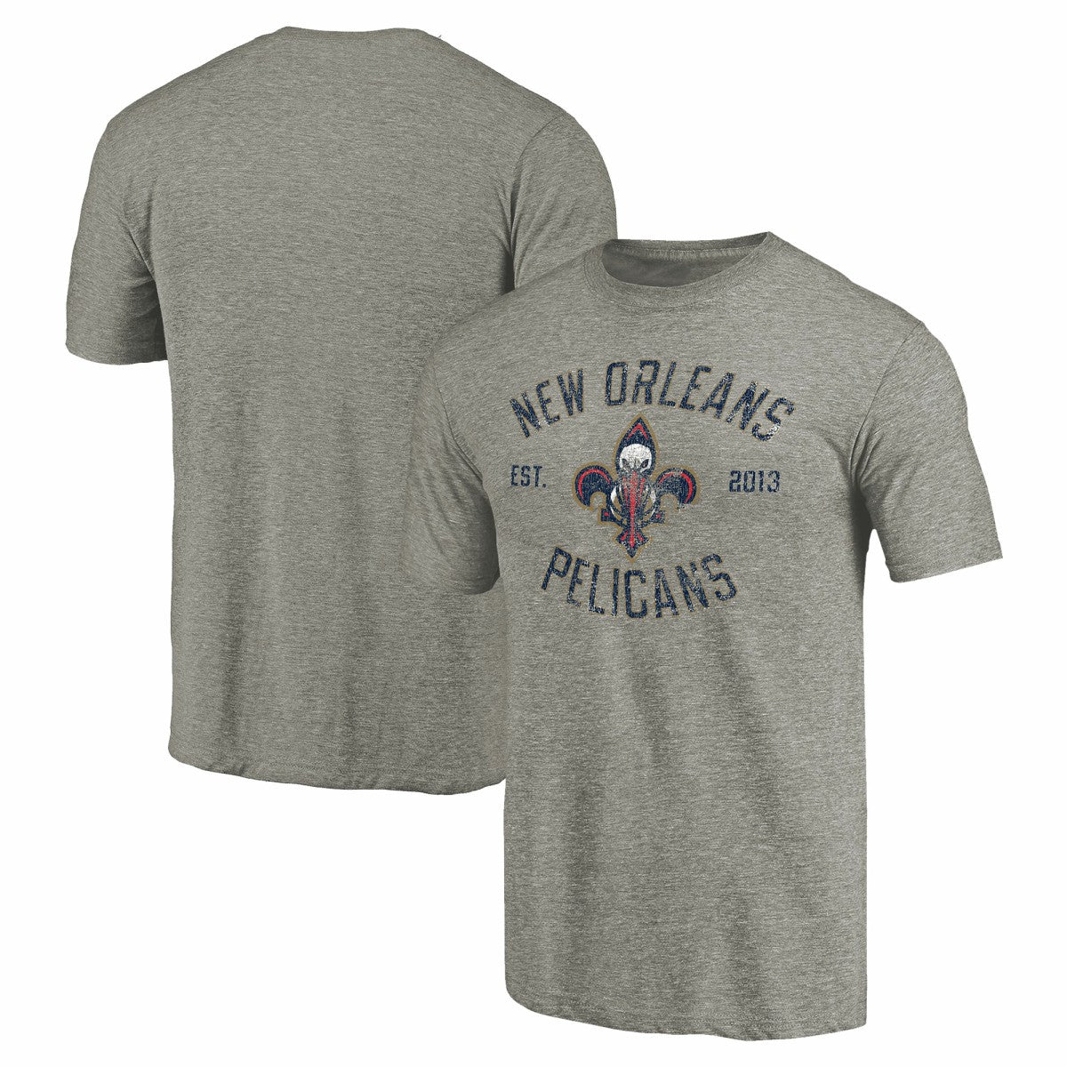 New Orleans Pelicans Team Heritage Tri-Blend T-Shirt Discount