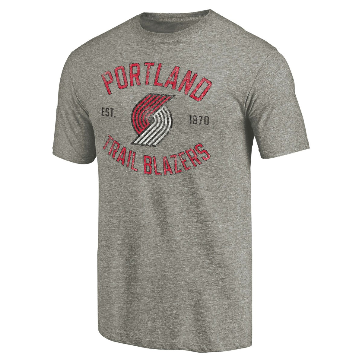 Portland Trail Blazers Team Heritage Tri-Blend T-Shirt Discount