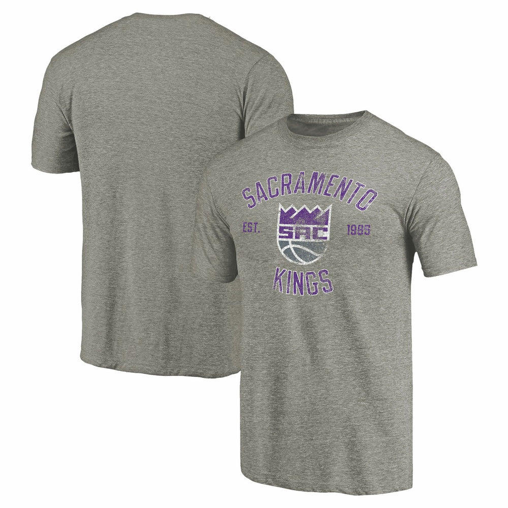 Sacramento Kings Team Heritage Tri-Blend T-Shirt On Sale
