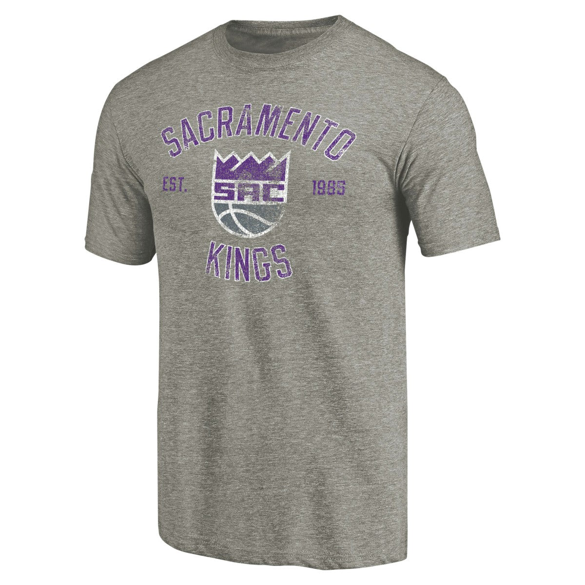 Sacramento Kings Team Heritage Tri-Blend T-Shirt On Sale