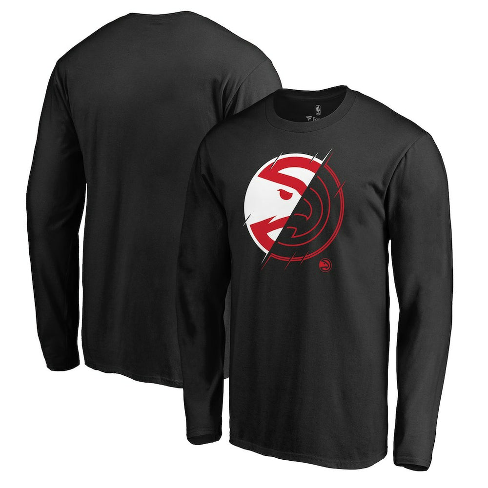 Atlanta Hawks X-Ray Long Sleeve T-Shirt On Sale