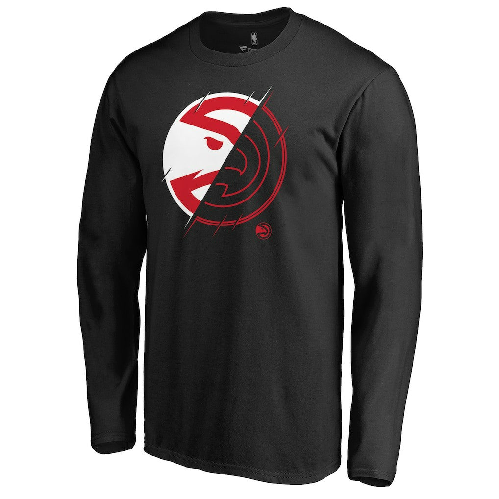 Atlanta Hawks X-Ray Long Sleeve T-Shirt On Sale