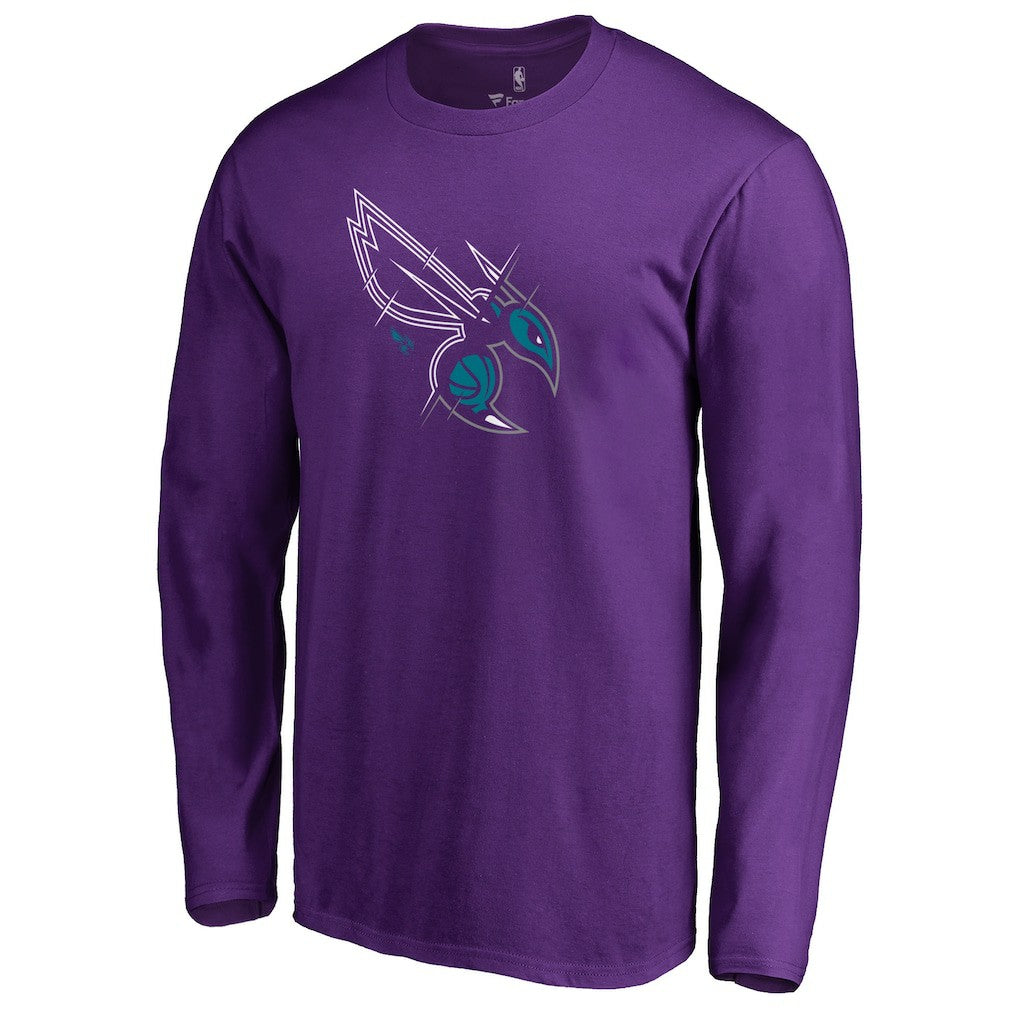 Charlotte Hornets X-Ray Long Sleeve T-Shirt Discount