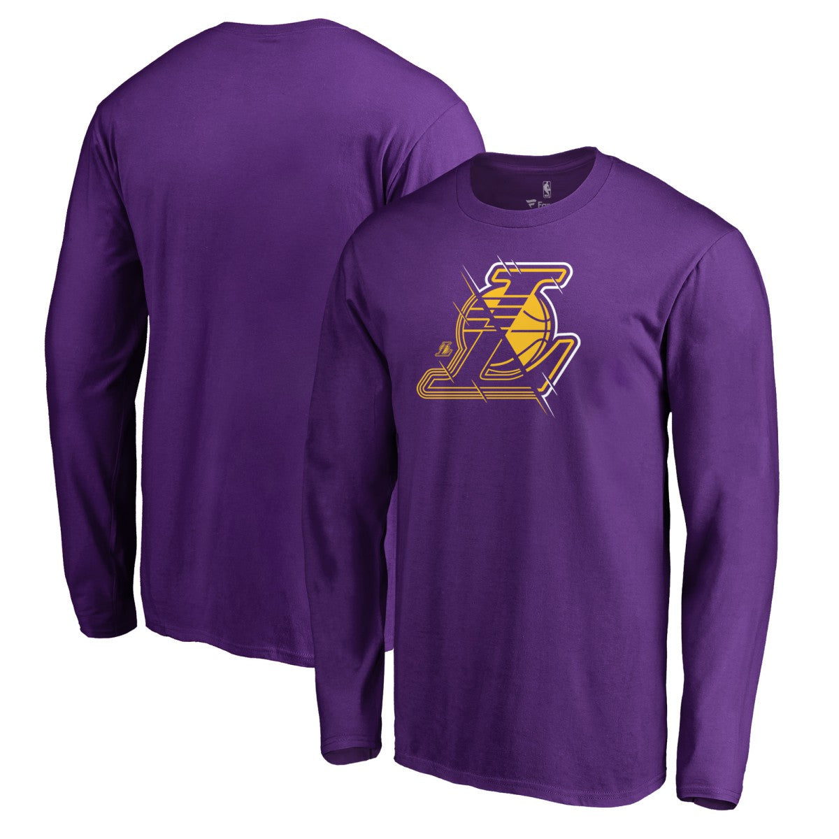 Los Angeles Lakers X-Ray Long Sleeve T-Shirt Discount