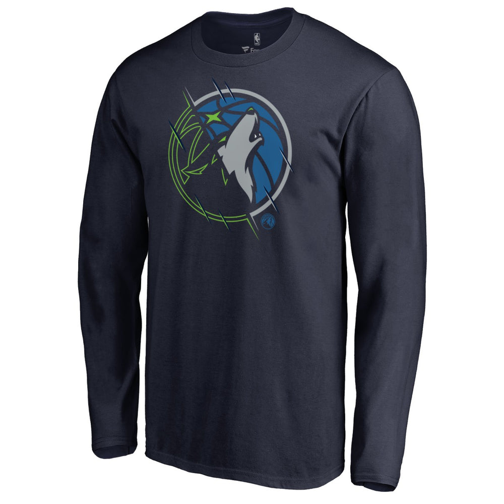 Minnesota Timberwolves X-Ray Long Sleeve T-Shirt Online