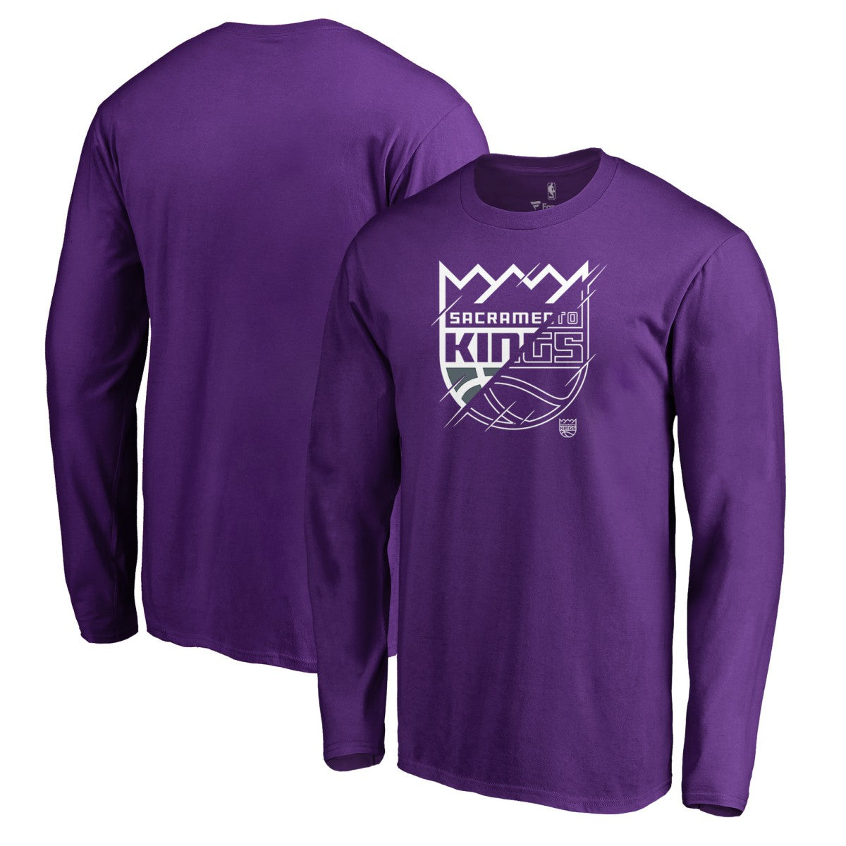 Sacramento Kings X-Ray Long Sleeve T-Shirt New