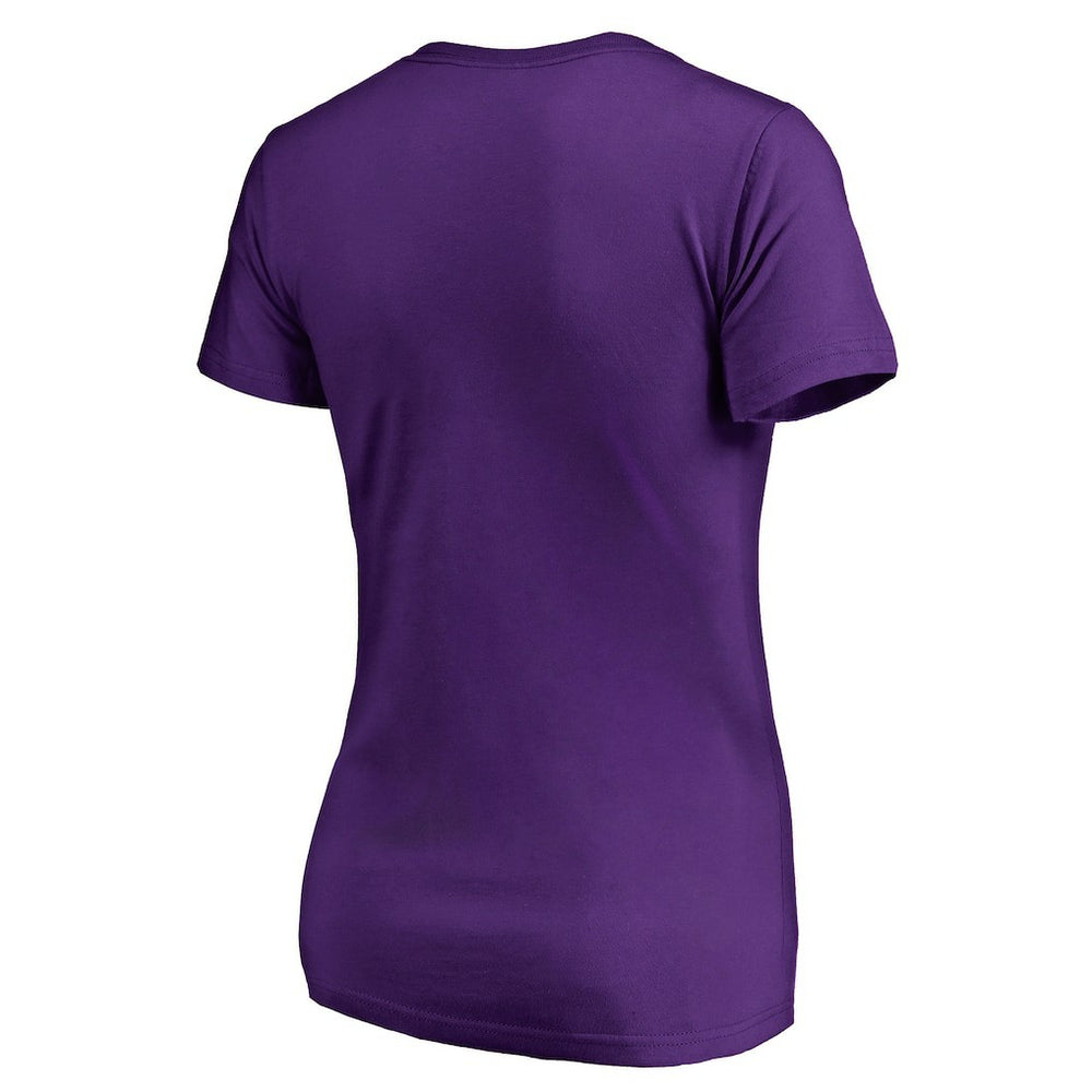 Minnesota Vikings  Women's X-Ray Slim Fit V-Neck T-Shirt