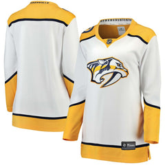 Nashville Predators Fanatics Women's Away Breakaway Jersey For Sale