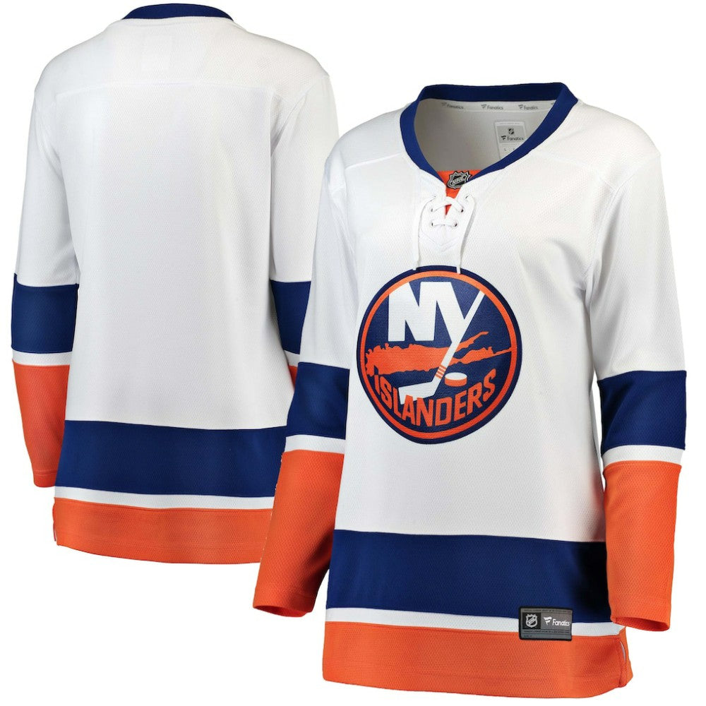 New York Islanders Fanatics Women's Away Breakaway Jersey Sale