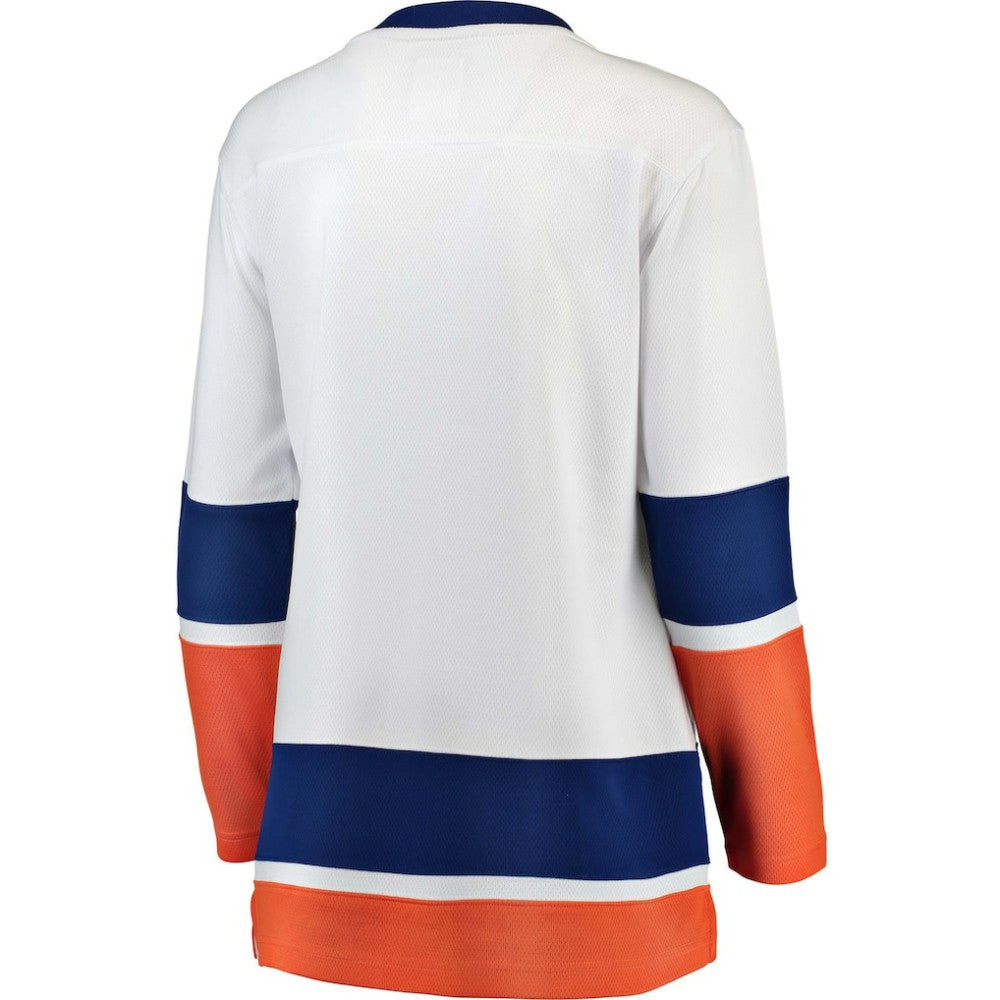 New York Islanders Fanatics Women's Away Breakaway Jersey Sale