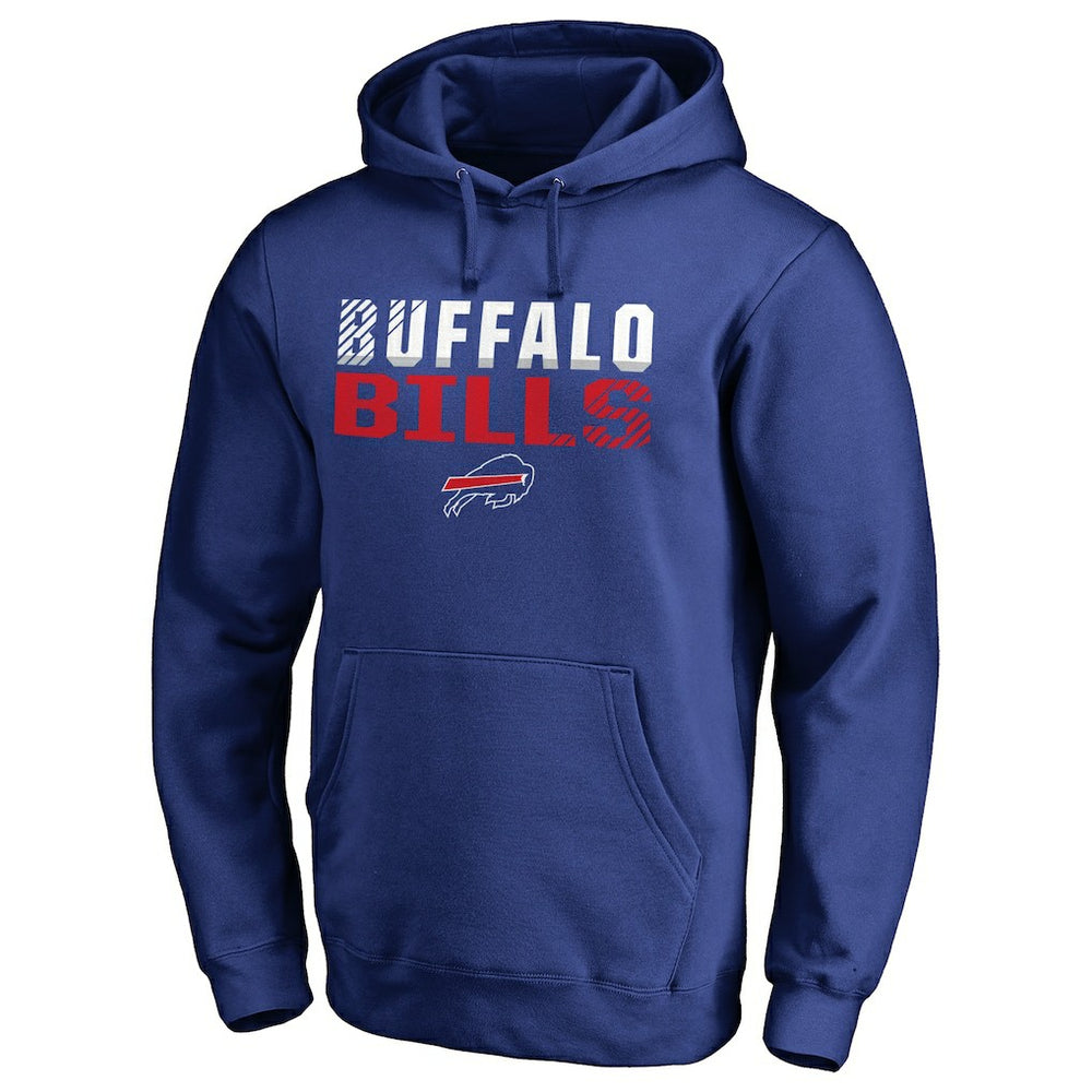 Buffalo Bills  Iconic Collection Fade Out Pullover Hoodie