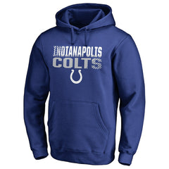 Indianapolis Colts  Iconic Collection Fade Out Pullover Hoodie