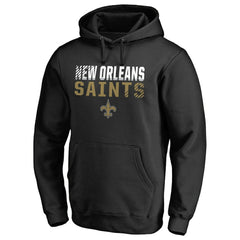 New Orleans Saints  Iconic Collection Fade Out Pullover Hoodie