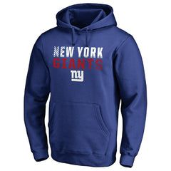 New York Giants  Iconic Collection Fade Out Pullover Hoodie